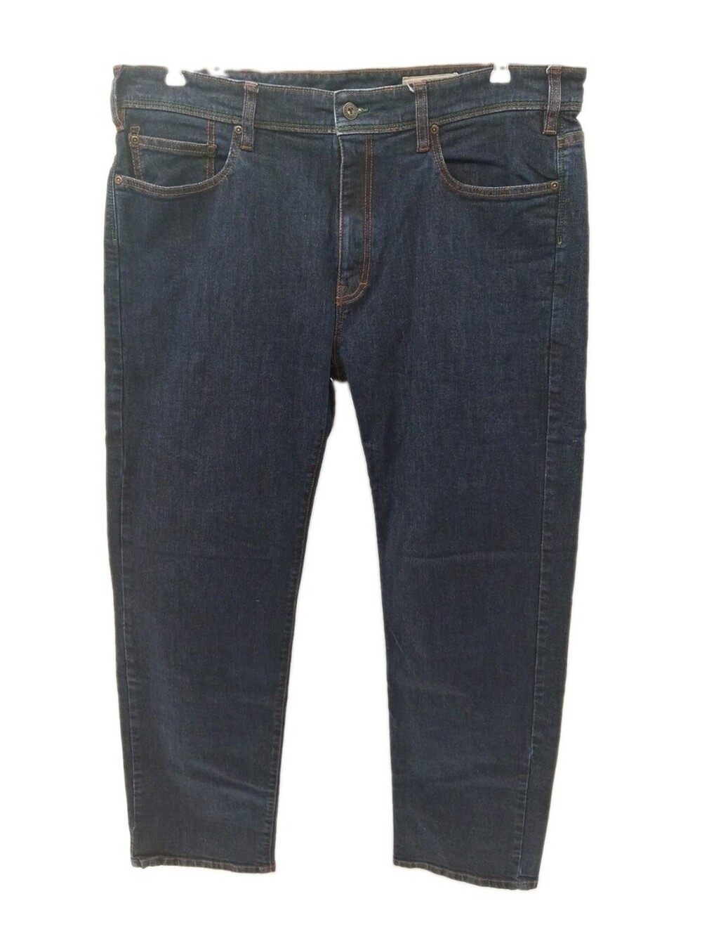 Orvis Pants Men's 38x32 Blue Denim Straight Leg Casual Outdoor Work Jeans